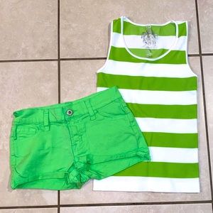 NEW 2-Piece Set (Tank+Shorts)